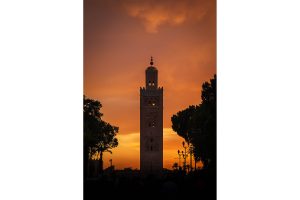 Koutoubia Mosque at Sunset